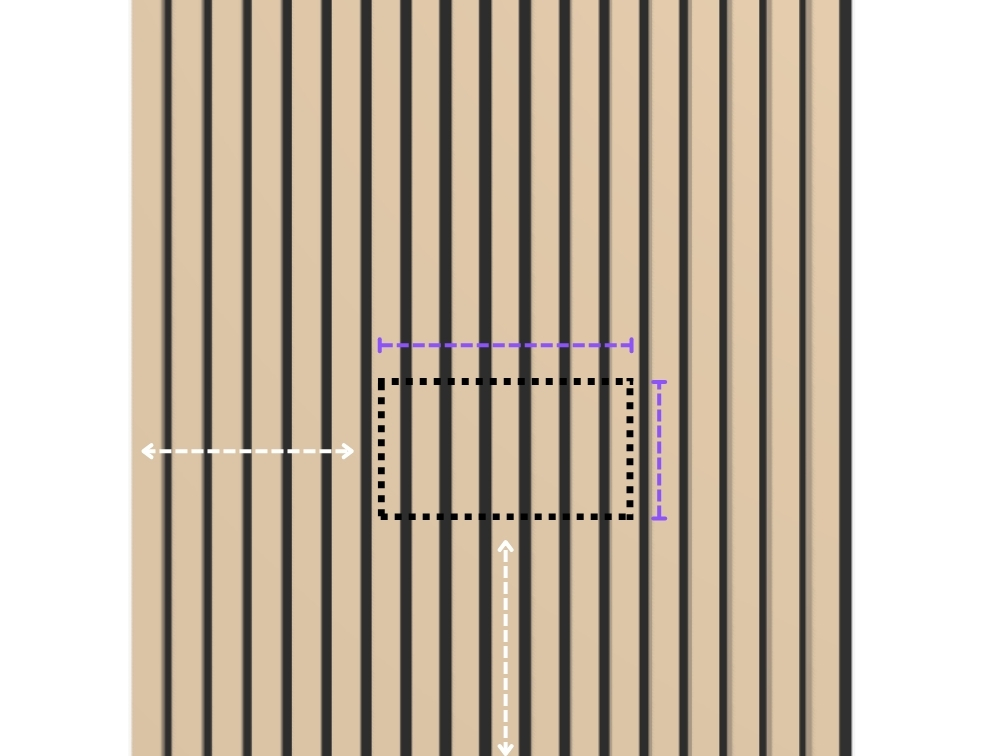 Marking socket cutouts