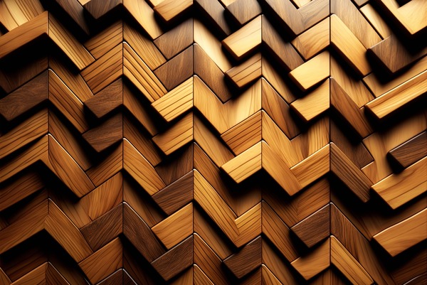 Pop out 3D wall panelling