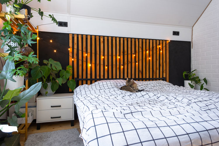 Alternative Slat Wall Headboard Panelling