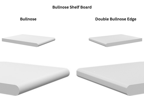 Bullnose Shelf Board MDF