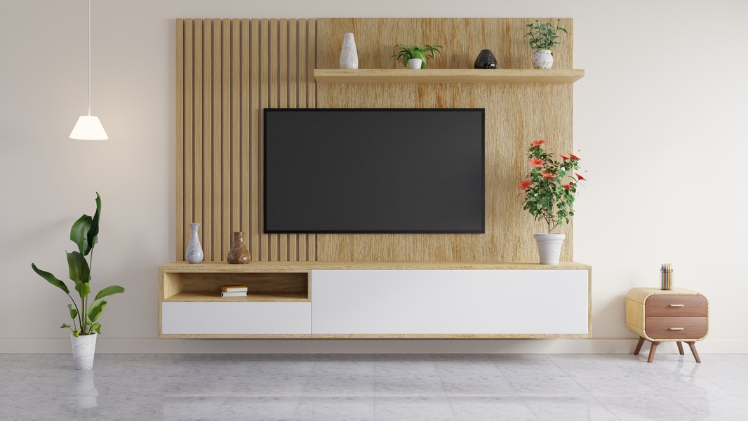 TV Wall Panelling Example