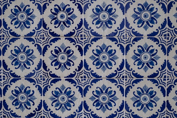 Close up of a porcelain tile