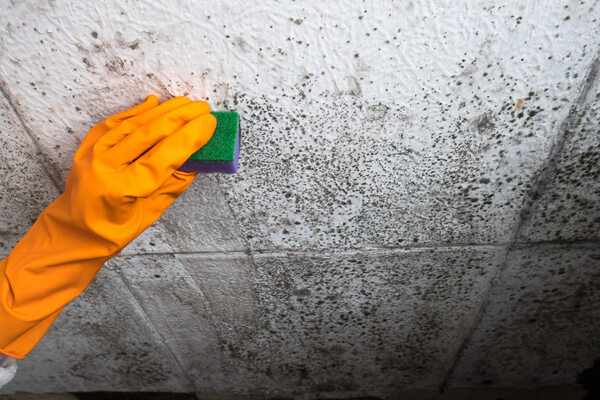 Regular cleaning to prevent mould growth